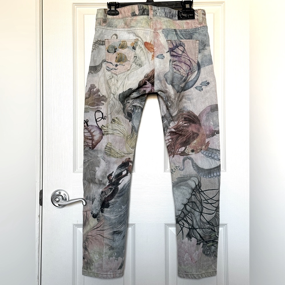 Philipp Plein Colored Wash Jeans - Picture 2 of 13